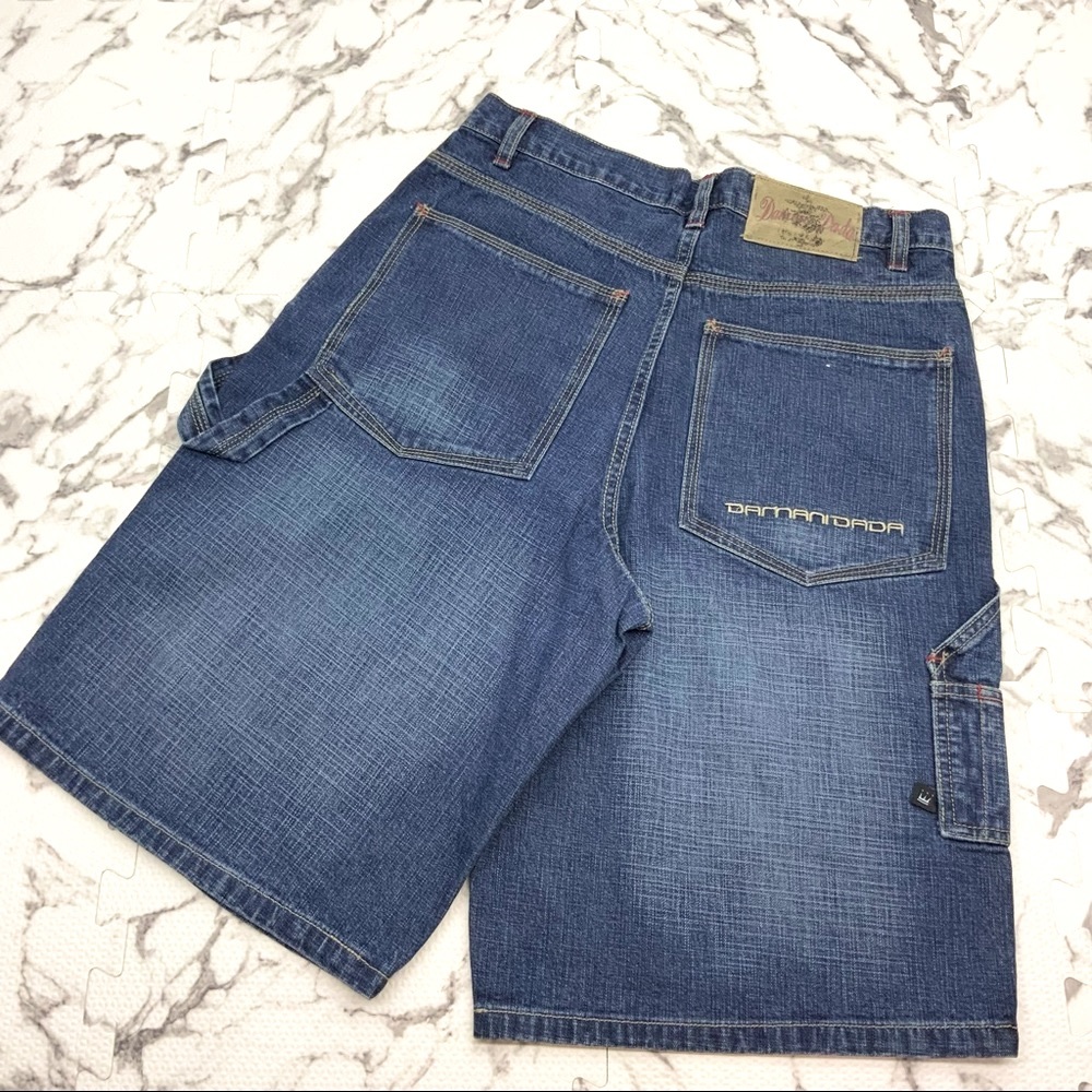 Men's Dada Mid Blue Denim Shorts